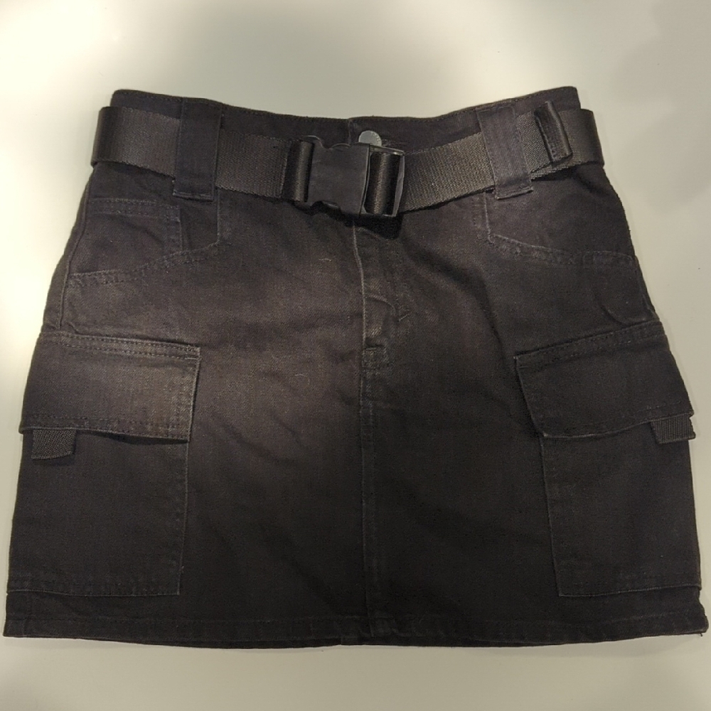 Topshop Black Mini Skirt
